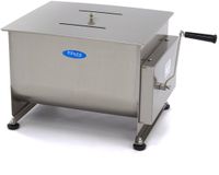 Maxima Vleesmenger - 40 L - 35 Kg Vlees - Dubbele As - Handmatig