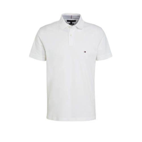 Tommy Hilfiger 1985 Polo Shirt - White - Regular Fit - Organic Cotton