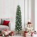 vidaXL - Kunstkerstboom - Groen - 180 cm - PVC, Staal, Kunststof