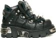 New Rock Lage schoenen -36 Shoes- M-110-S1 Noir/Argent