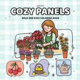 COZY PANELS Coloring Book: Bold and Easy Designs for Relaxation