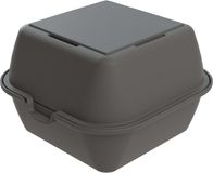 Koziol Bio-Circulair - Move Hamburger Box Set van 12 Stuks - Bio Circulair Kunststof - Grijs