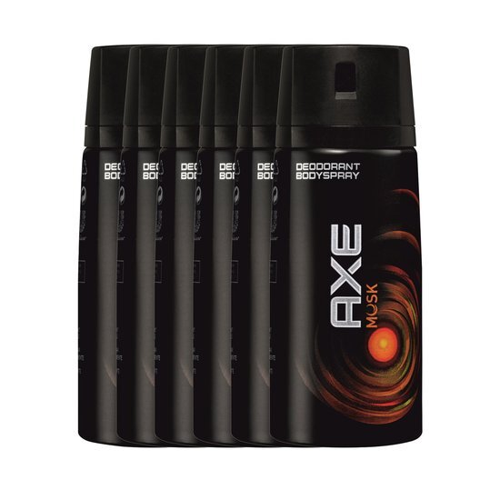 AXE Musk For Men - 6 x 150 ml - Deodorant Spray - Voordeelverpakking