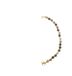 Sold Gold Solid Gold Tussenstuk Ketting Edelsteen 6mm Zilverblad Jaspis