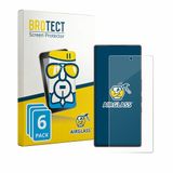 BROTECT Screenprotector 6 Stuks voor ZTE Nubia Red Magic 11S Pro Plus Beschermglas transparant
