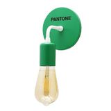 Pantone by Homemania 6007-6024-PN Homemania wandlamp, drop-wandlamp, groen, wit, zwart, metaal, hout, 12 x 12 x 17 cm, 1 x E27, max. 100 W