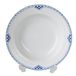 Royal Copenhagen Princess 1017268 Diepe bord, diameter 21 cm, porselein, wit-blauw