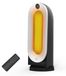 Chauffage soufflant PTC, 2000 W, 3 niveaux de chaleur, mode ECO, 70° oscillant, minuterie