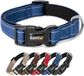 lionto Reflecterende hondenhalsband, verstelbaar 20-30 cm, XS, blauw