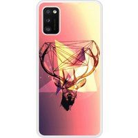 Samsung Bedrukt siliconen hoesje compatibel met Galaxy A41 Cerf Hipster