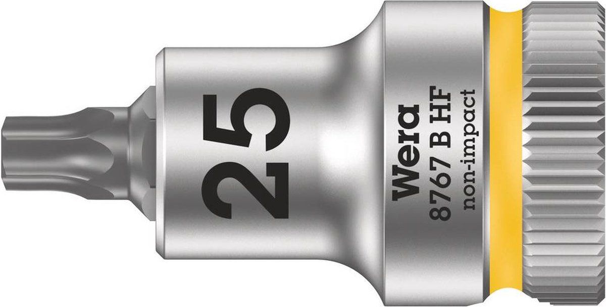 Wera 8767 B HF TORX Zyklop bitmoer TX25 x 35 mm - 3/8 inch aandrijving - met houderfunctie
