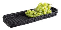 APS 50913 mand "PROFI LINE", zwart, polypropyleen, 20 cm x 60 cm x 5 cm
