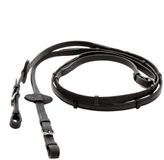 Kavalkade Softgrip Teugels - Zwart, Leer/Rubber, Full