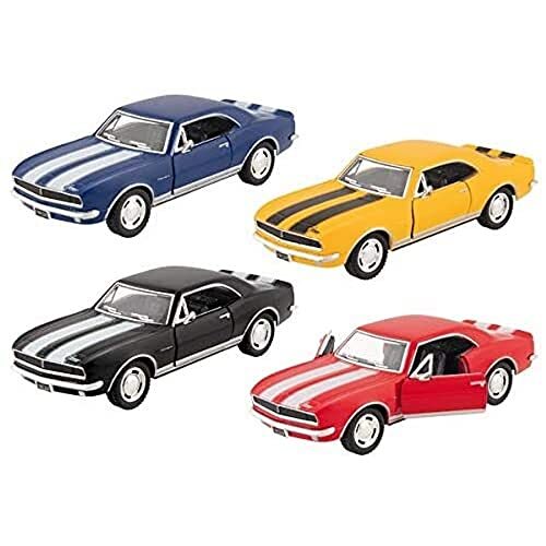 Goki - Camaro Z (1967), metaal, 1:37, L = 12,8 cm auto's en andere voertuigen, meerkleurig (12290)