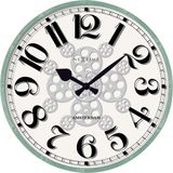 NeXtime Henry – Industrial Wandklok – 50 cm – Metaal – Wit