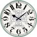 NeXtime Henry – Industrial Wandklok – 50 cm – Metaal – Wit