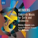 Weinberg: Naxos Nikolay Shugaev, Tyumen Philharmonic Orchestra, Yuri Medianik - Weinberg: Complete Music For Cello & Orchestra (CD)