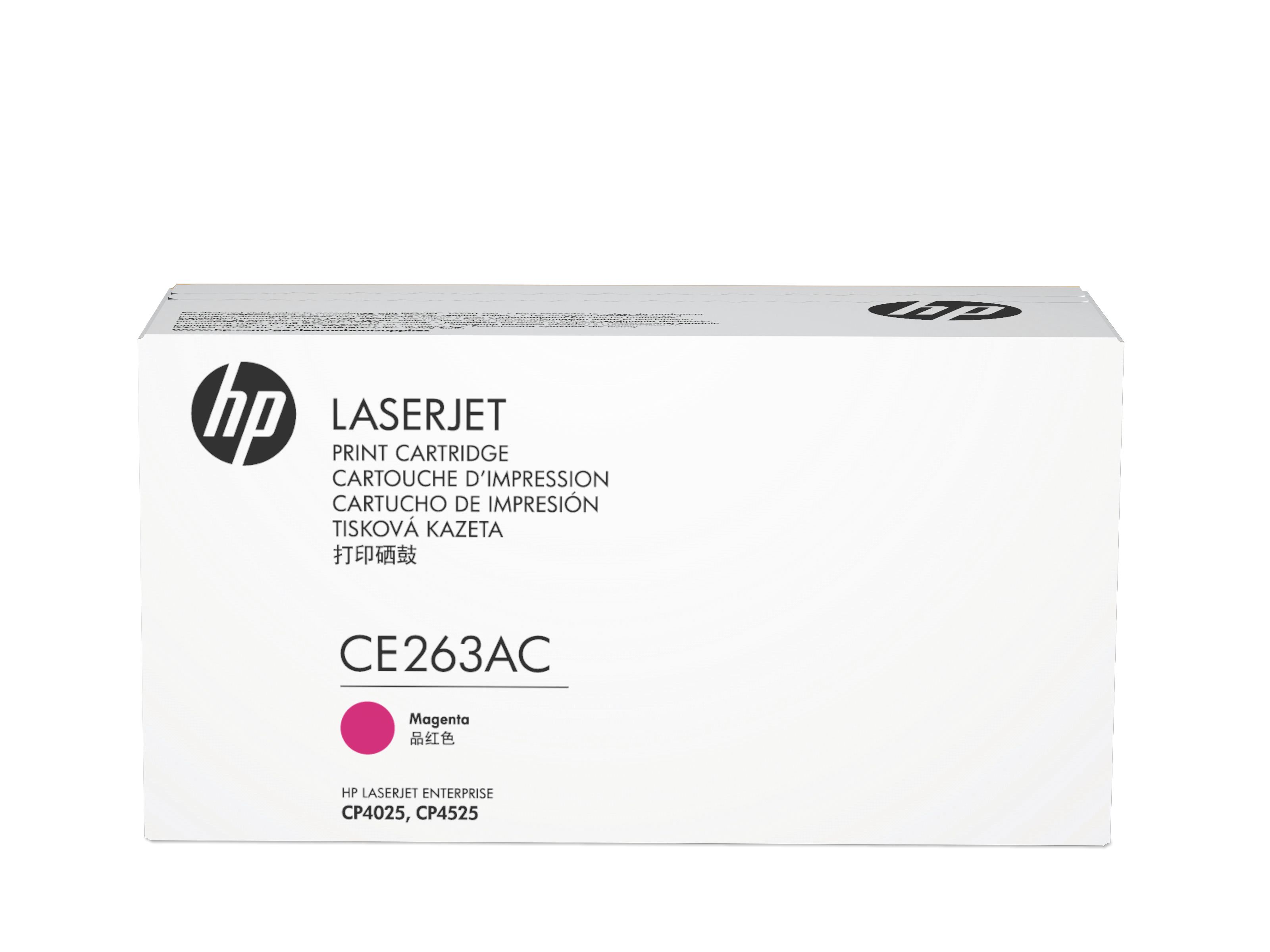 HP Color LaserJet CE263A Contract Magenta Print Cartridge
