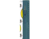 Opti Prym Ritssluiting Kunststof 4mm Azuur Blauw 50 cm