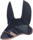 HKM Golden Bit Ear Bonnet White Full
