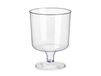 Papstar Plastic Wijnglazen met Voet 200ml