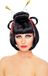 Rubies Costume Asian Lady Wig for Themed Parties and Halloween, Black, One Size