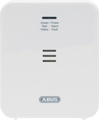 Abus COWM370 Koolmonoxidemelder, CO-melder met 7-jaar-sensor, 85 dB luid alarm; testknop & 3 jaar batterijlevensduur - wit