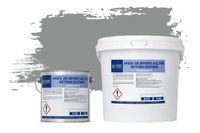 Wixx 2K Epoxy AQ 750 Revêtement de béton - 5kg - RAL 7042 | Gris trafic A