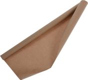 Merkloos / Sans marque Koopman International Bruin Kraft Papier Cadeaupapier 300 x 70 cm