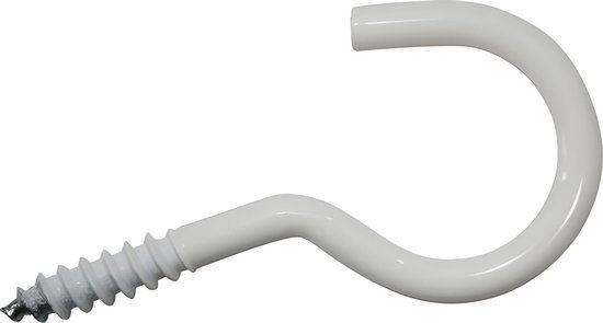 Deltafix Waslijnhaken wit 50mm 5 stuks