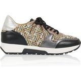 DWRS label Dumfries Tweed Noir / Cipra Taille: 38