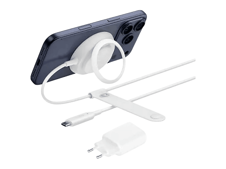 Belkin WIA014kqWH Smartphone Wit USB Draadloos opladen Binnen