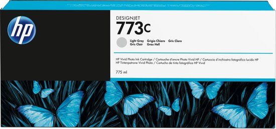 HP 773C originele ink cartridge lichtgrijs standard capacity 775ml 1-pack