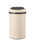 Brabantia Touch Bin Prullenbak, Soft Beige, 60 Liter