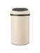 Brabantia Touch Bin Prullenbak, Soft Beige, 60 Liter