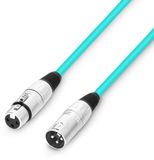 Adam Hall 3 STAR MMF 0100 GRN Microfoonkabel | Adam Hall® XLR vrouwelijk x XLR mannelijk | 1 m