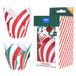 PME Kerst Tulip Muffin Cases - Candy Cane (Pack van 24)