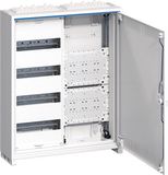 Hager FWB42K1 Veldverdeler opbouw, IP31, SKII, 48 PLE + mediaveld, sleufdeur, 650x550x161mm