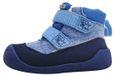 Affenzahn Elefant Chaussures enfant Fille Bottes d'hiver Bottes à scratch Bleu Loisir