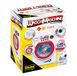 Idena 40469 - Wasmachine voor kinderen met licht- en geluidseffecten, voorlader met 4 programma's en draaiende wastrommel, speelgoed voor het aanleren van praktische vaardigheden, Veelkleurig