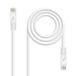 Monkey Ladder Monkey Ladder Netwerkkabel RJ45 LSZH CAT.6A UTP AWG24, wit, 25 cm
