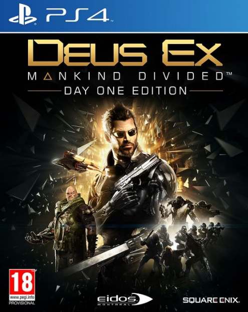 Square Enix Deus Ex Mankind Divided Day 1 Edition PlayStation 4