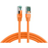 EFB ELEKTRONIK Patchkabel RJ45 Patchkabel Cat.6A S/FTP LSZH, orange 25m