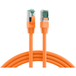 EFB ELEKTRONIK Patchkabel RJ45 Patchkabel Cat.6A S/FTP LSZH, orange 25m