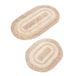 Badmatset 2-delig beige