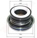 BPC Parts Joint d'étanchéité pour POMPY WODY 19x32x36mm 104-20
