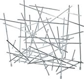 Alessi FC15 Tijdschriftenrek Zilver Metaal