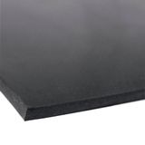 COBA Europe NES00005C Neoprengummi Industrieel rubber (b x h) 1.4 m x 10 mm (Stukgoed) Zwart