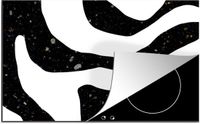 Merkloos KitchenYeah® Inductie beschermer 78x52 cm - Abstract - Inductiebeschermer voor Inductie Kookplaat