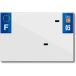 Top Plaq 05 PVC nummerplaatstrip met bedrijfsnaam